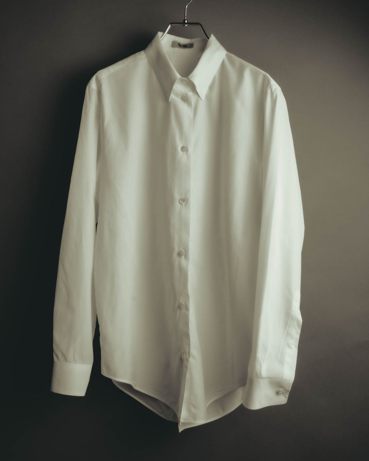 "Acne" 90's-10's open-back long-sleeve shirt