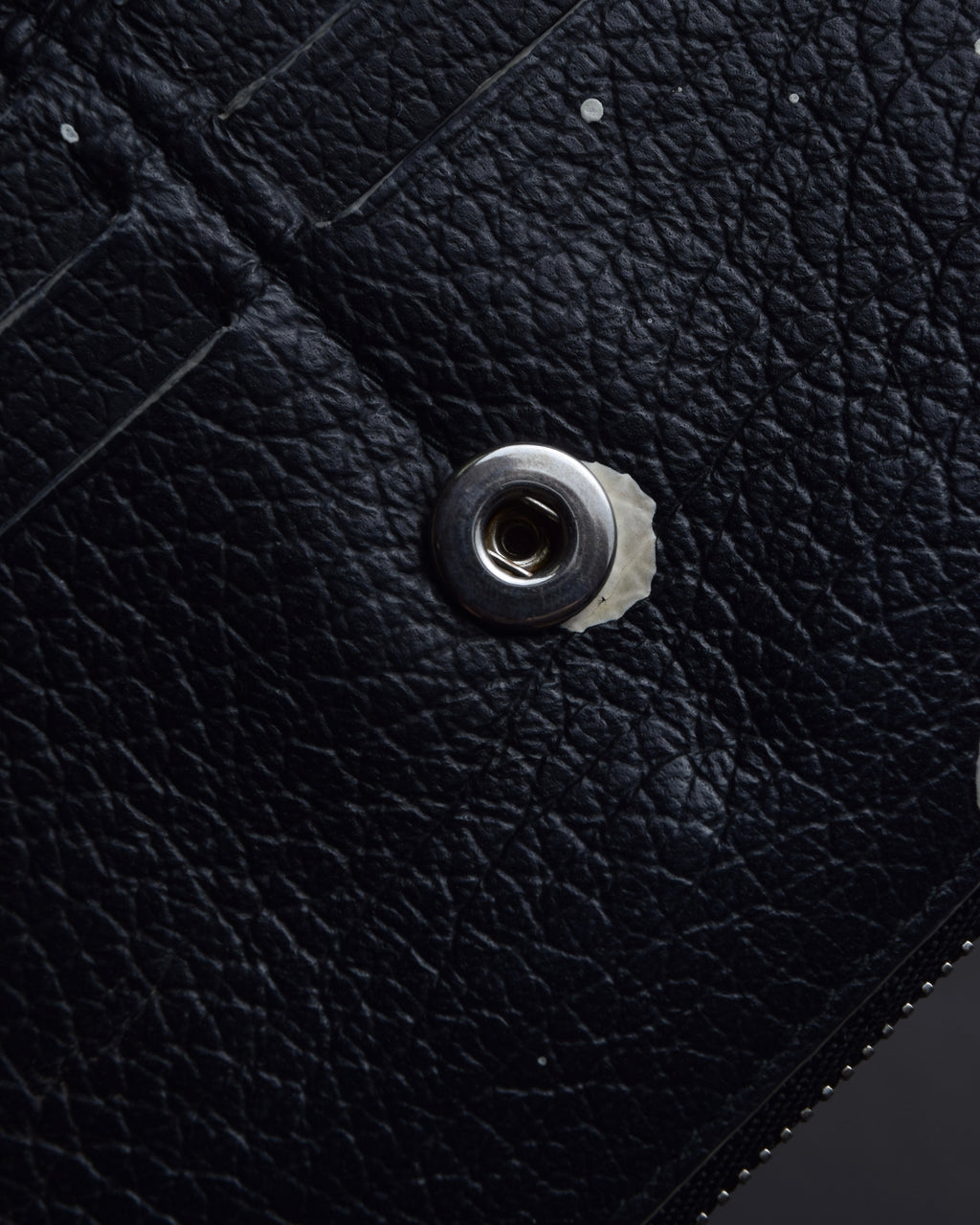 "MAISON MARGIELA" Paint spot pattern leather wallet