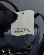 "PIERRE BALMAIN" Horizontal design grain leather 2way shoulder bag