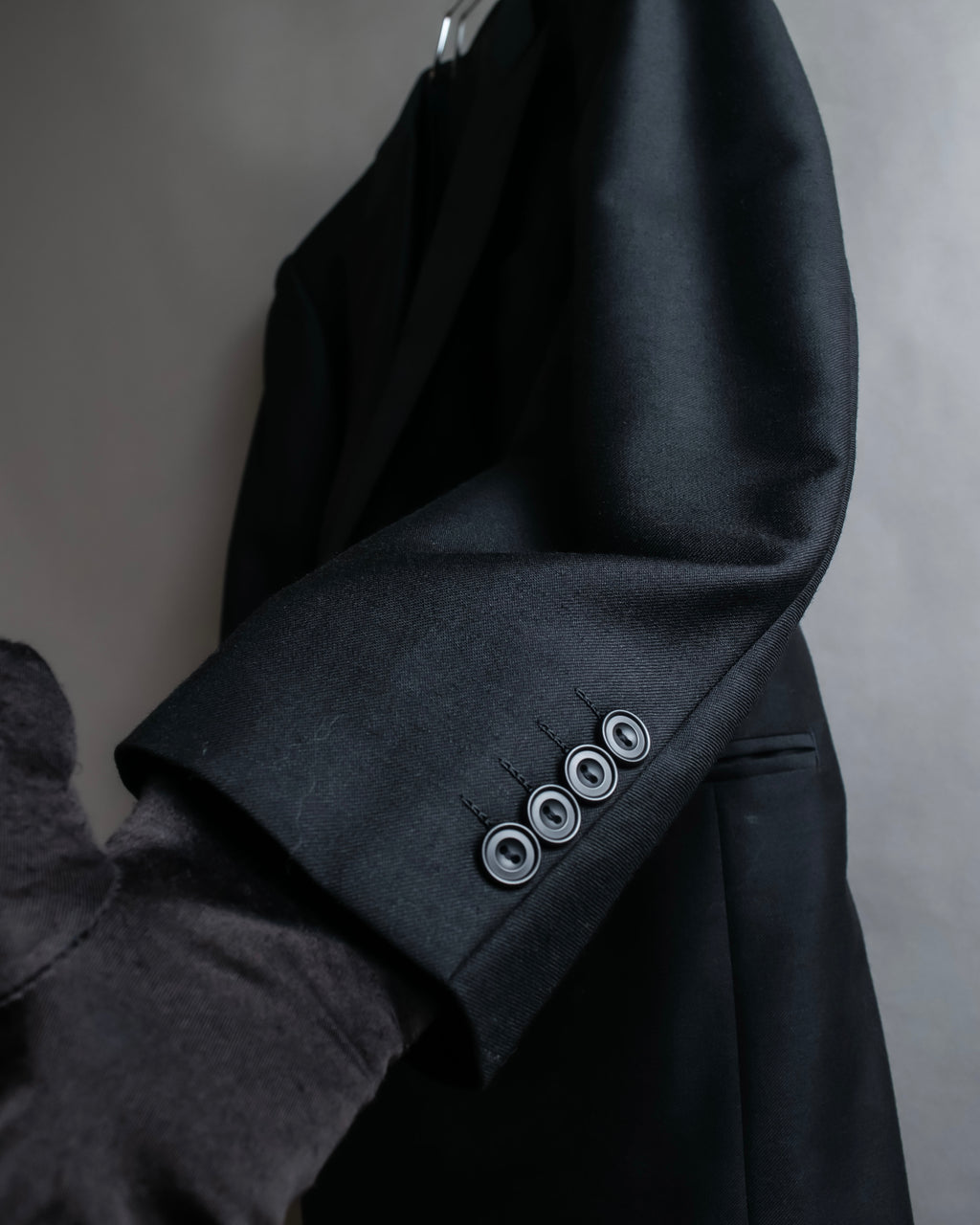 "BURBERRYS" Mohair mix classical tailored three-piece suit