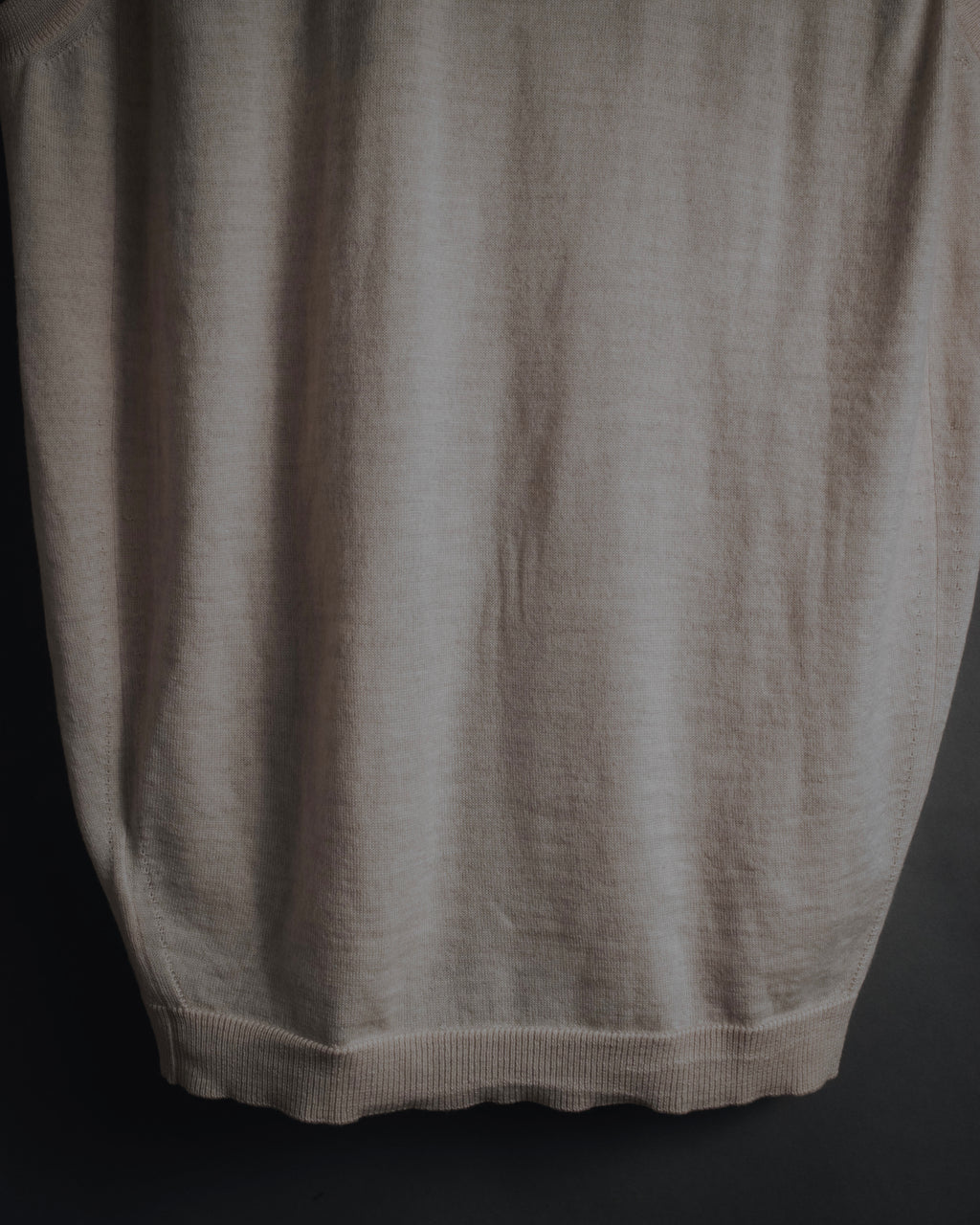 "Maison Margiela" 2014 AW Minimal v-neck knit vest