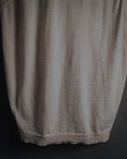 "Maison Margiela" 2014 AW Minimal v-neck knit vest