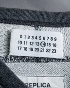 "MAISON MARGIELA" Replica series elbow patch sweat