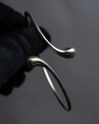 "Tiffany&Co" Elsa Peretti teardrop silver bangle