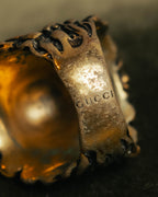 “GUCCI” 2010’s-20’s lion head sculptural ring