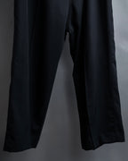 "LOEWE" Three-dimensional pattern design wide slacks