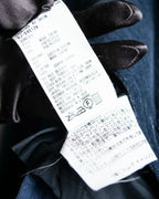 "Comme des garçons robe de chambre" Beautiful velour double half coat