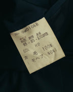 "Yves Saint Laurent" late 80's-early 90's Structured wool mohair double breasted coat