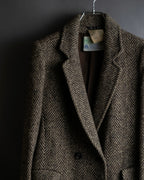 Vintage irish tweed long coat