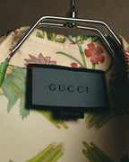 -SPECIAL- “GUCCI” 2015-2022 Botanical printed silk shirt