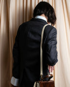 "PAUL SMITH" Satin-switched striped tailored jacket