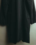 “COMME des GARCONS” 90’s black tailored long coat
