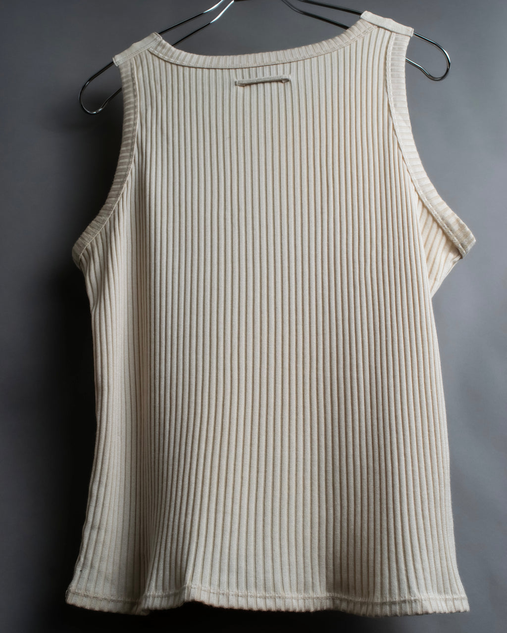“Jean Paul Gautier” Double belted shoulder designed tank top