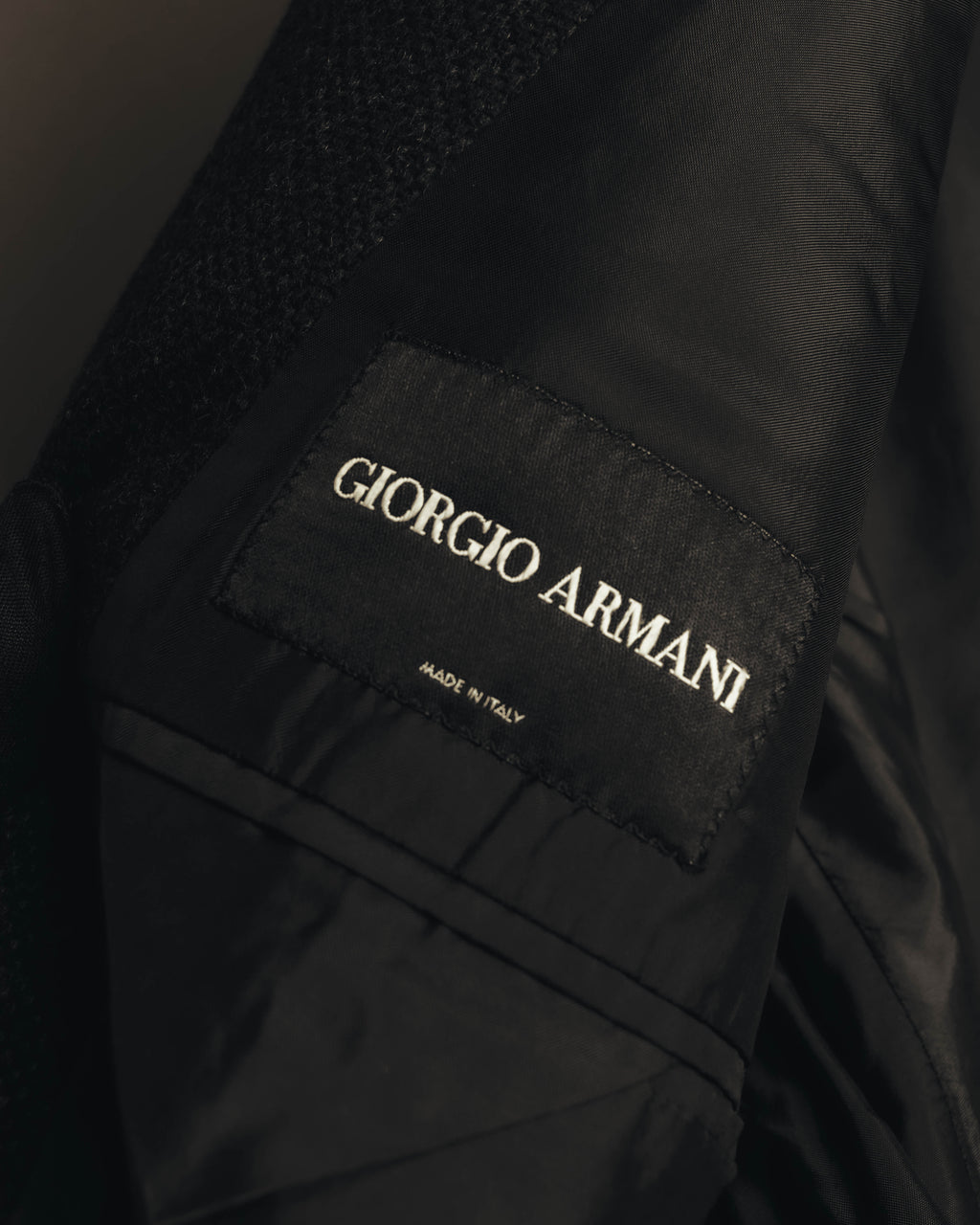 -SPECIAL- "GIORGIO ARMANI" 90's-00's Relaxed single-breasted tailored jacket