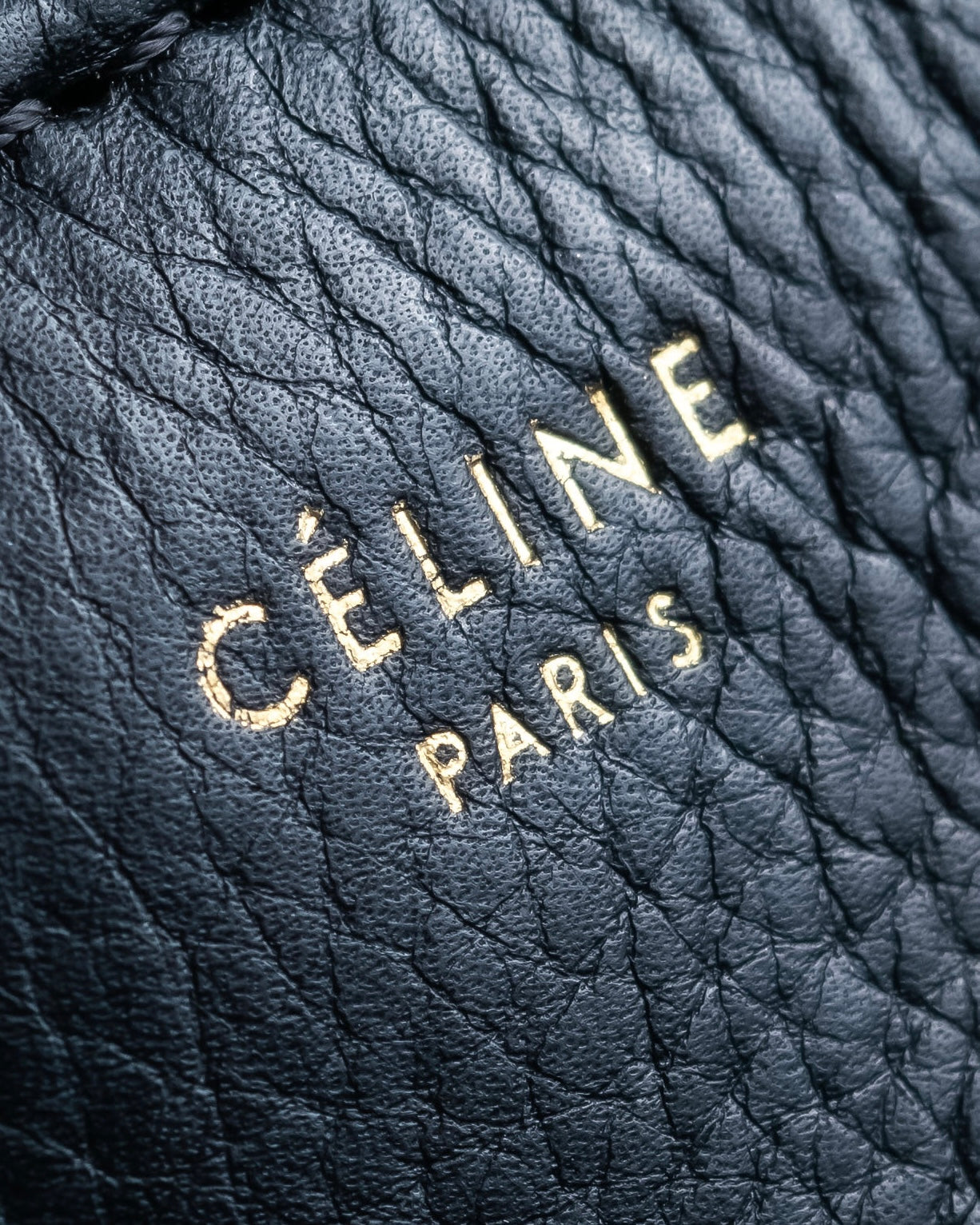 "CELINE" Edge medium one handle shoulder bag