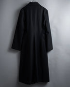 -SPECIAL- "CELINE" 1997-04's Michael Kors period minimal detail long chester coat