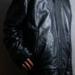 "M. JULIAN" High quality leather single riders blouson