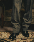 -SPECIAL- “GUCCI” 2019-2021 Glen check double-breasted wool suit