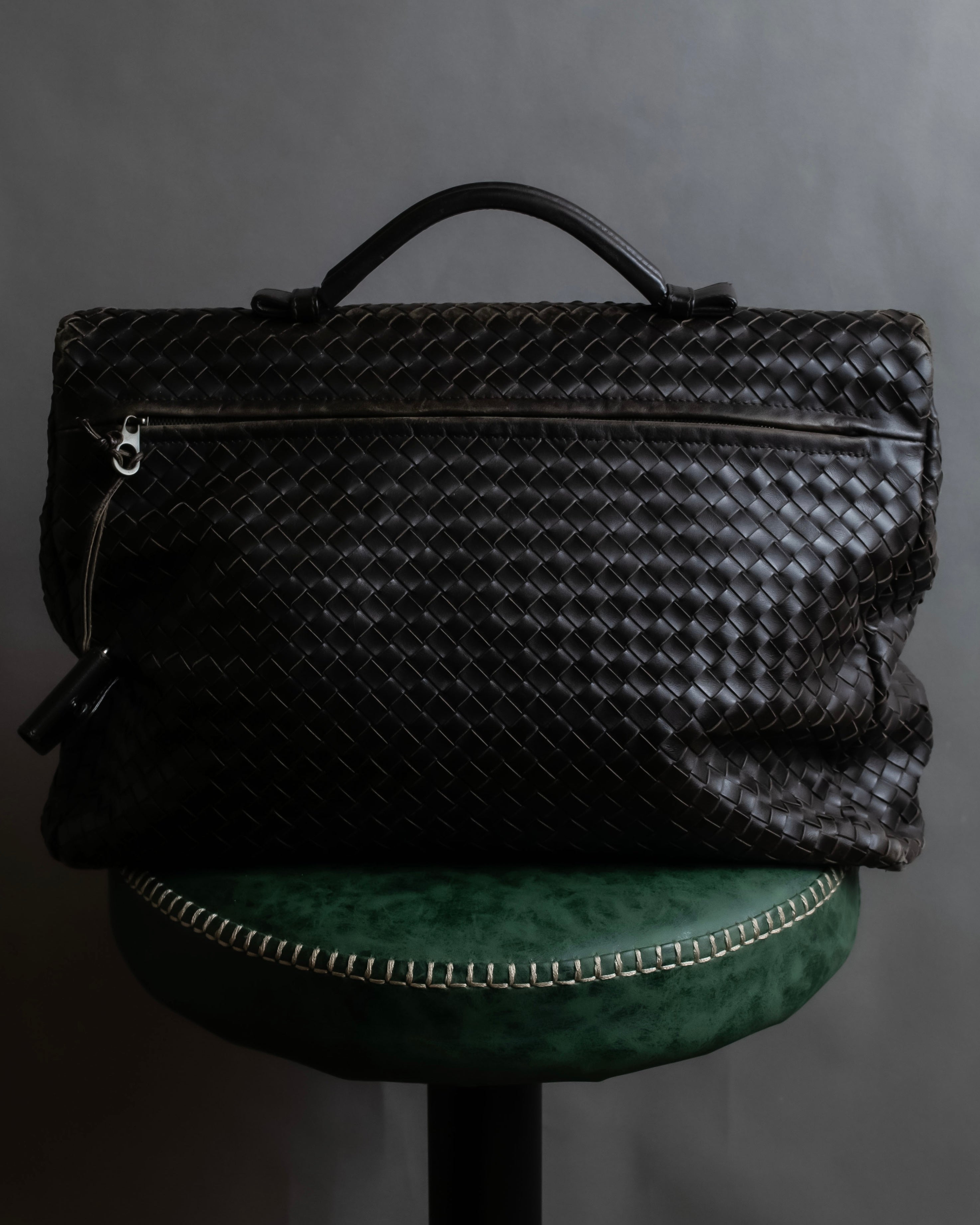 "BOTTEGA VENETA" Intrecciato design briefcase bag