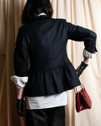 "MIU MIU" Military details trimmings tailored jacket