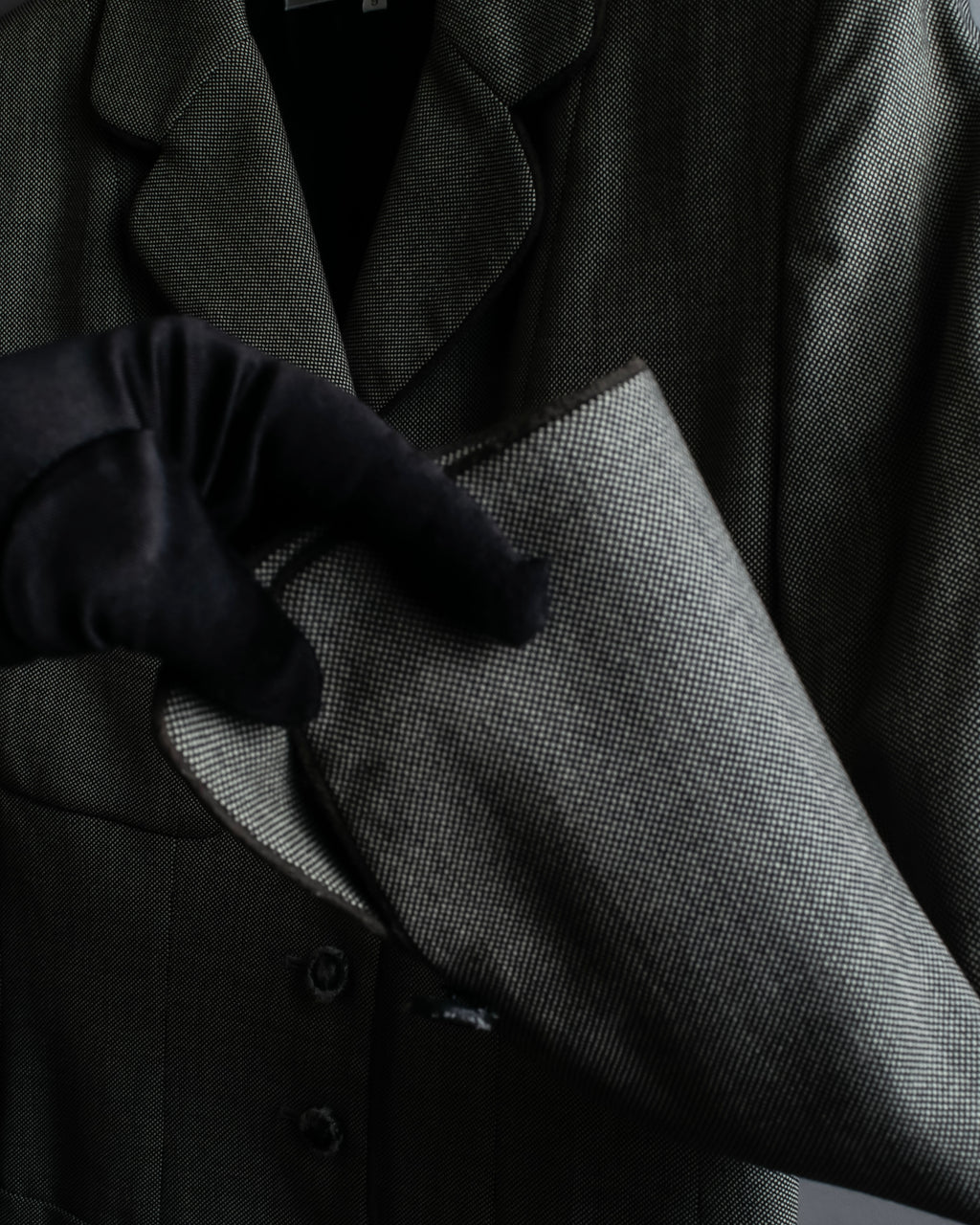 "Christian Dior" Flap pocket detail military tailored jacket