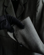 "Christian Dior" Flap pocket detail military tailored jacket