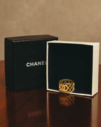 -SPECIAL- “CHANEL“ 2021 AW Pearl quilted CC ring