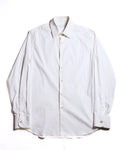 PRADA/ 2021 Thick Collar Oversized Dress Shirt White