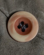 "GIORGIO ARMANI" Brushed shades suede leather long coat