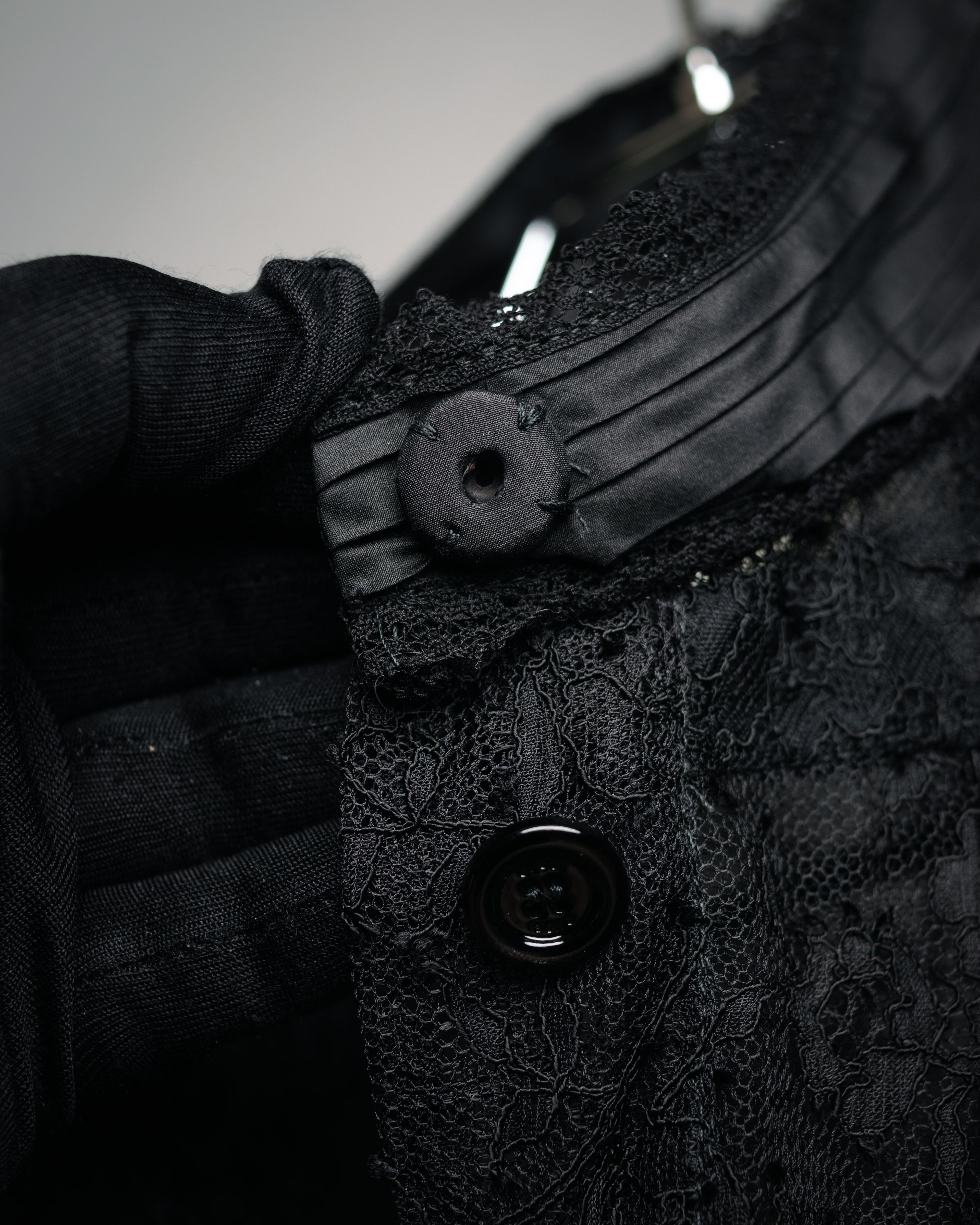 -SPECIAL- “GUCCI“ 2017-18 Fall winter lace bow blouse