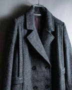 “Judi Rich” Beautiful tweed double breasted coat