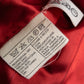 "Salvatore Ferragamo" Vivid red color wool mix tailored jacket