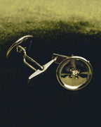 "Tiffany & Co." 90's-00's Sterling silver knot cufflinks