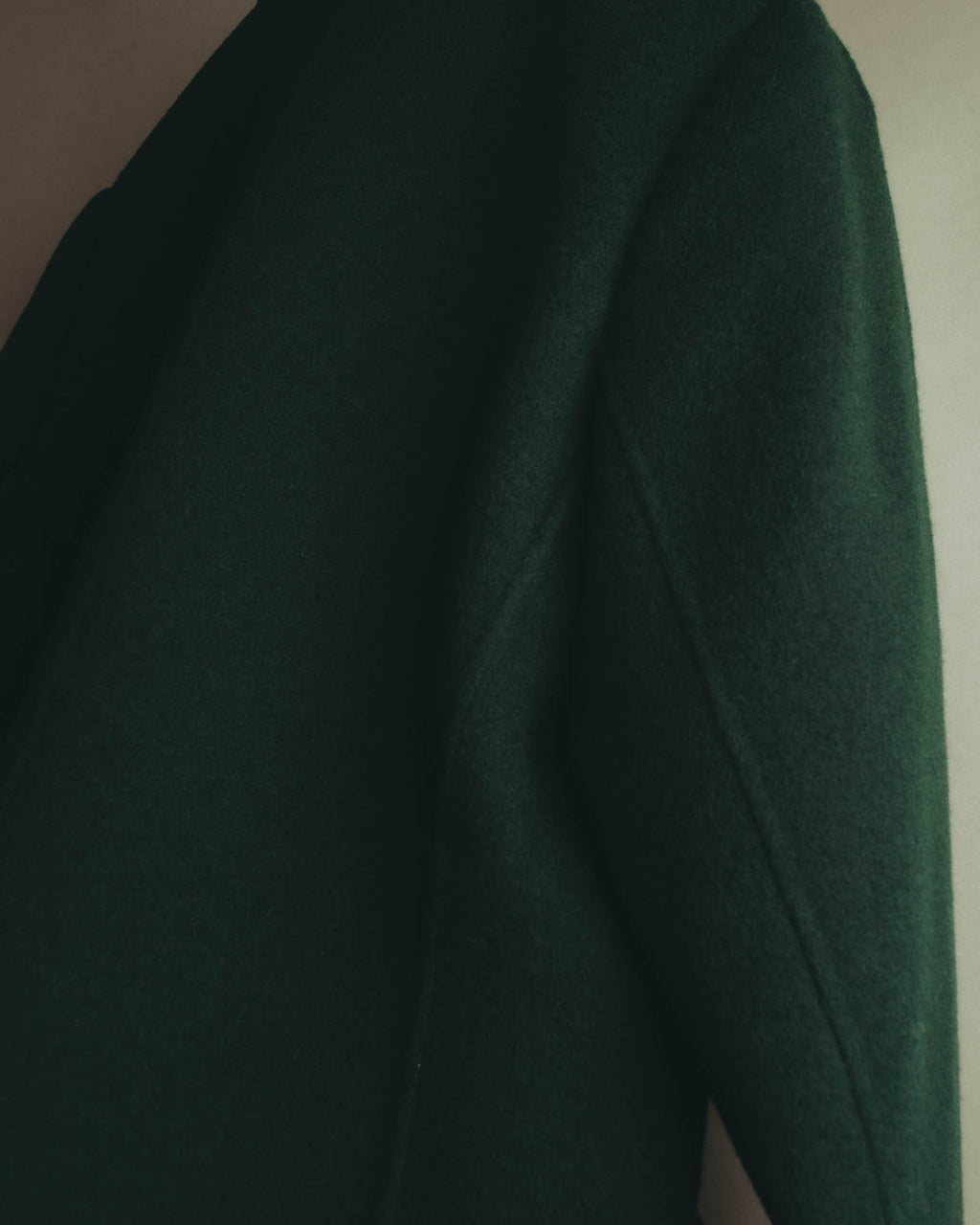 "Yves Saint Laurent" late 80's-early 90's Structured wool mohair double breasted coat