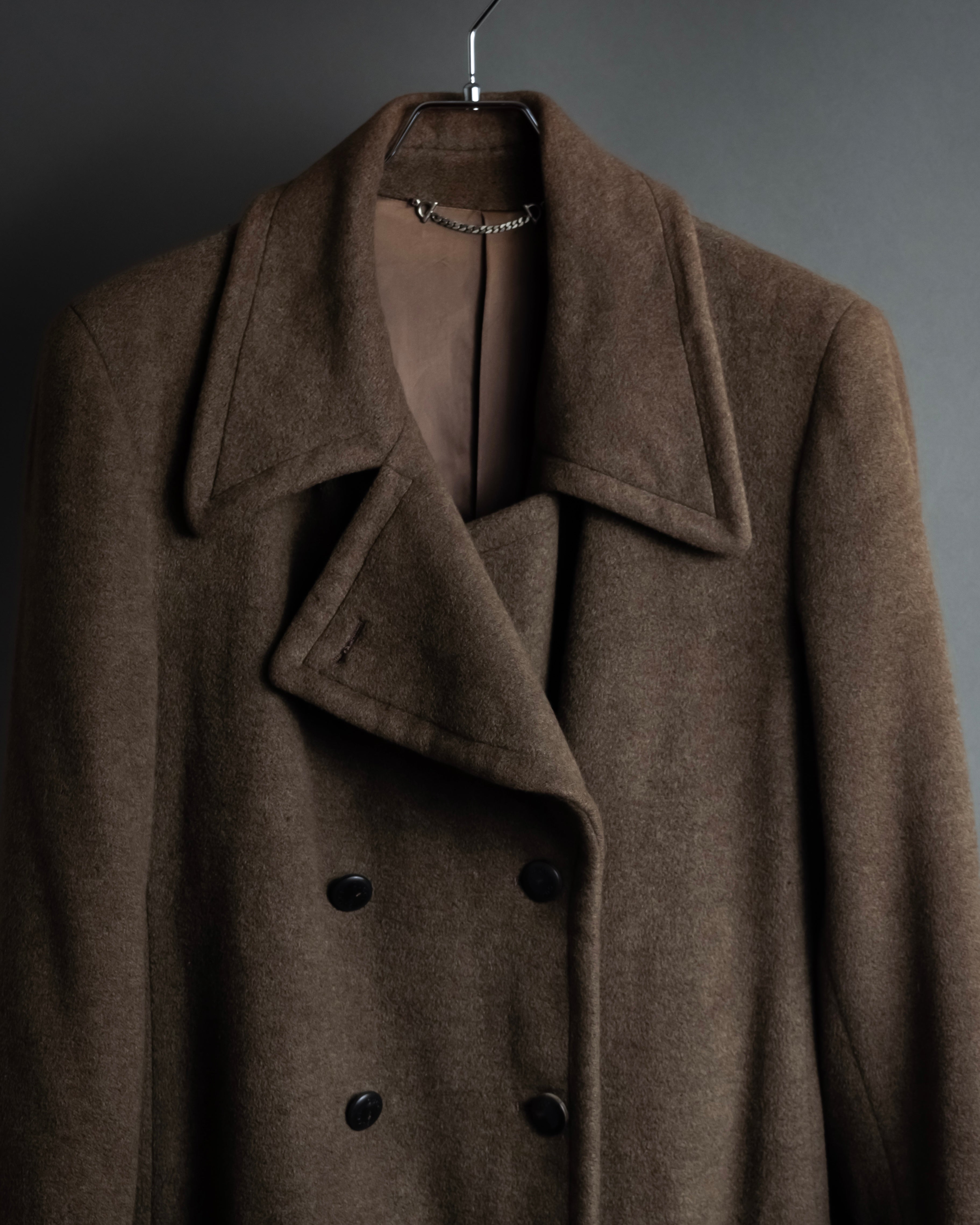 -SPECIAL- “GUCCI × ZAMASPORT” 1989–1994 Double Breasted Long Coat