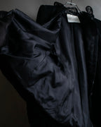 "JEAN-LOUIS SCHERRER" Lace frill design ribbon attached jacket