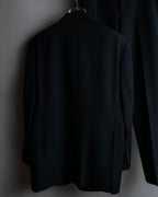 "Burberrys" Peaked lapel designed single 3B tailored jacket setup