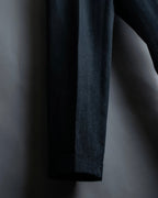 "PRADA" Wool cotton mix navy blue slacks