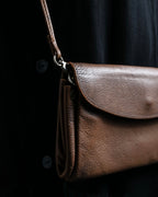 "Maison Martin Margiela" Compact Shoulder Special Leather Bag