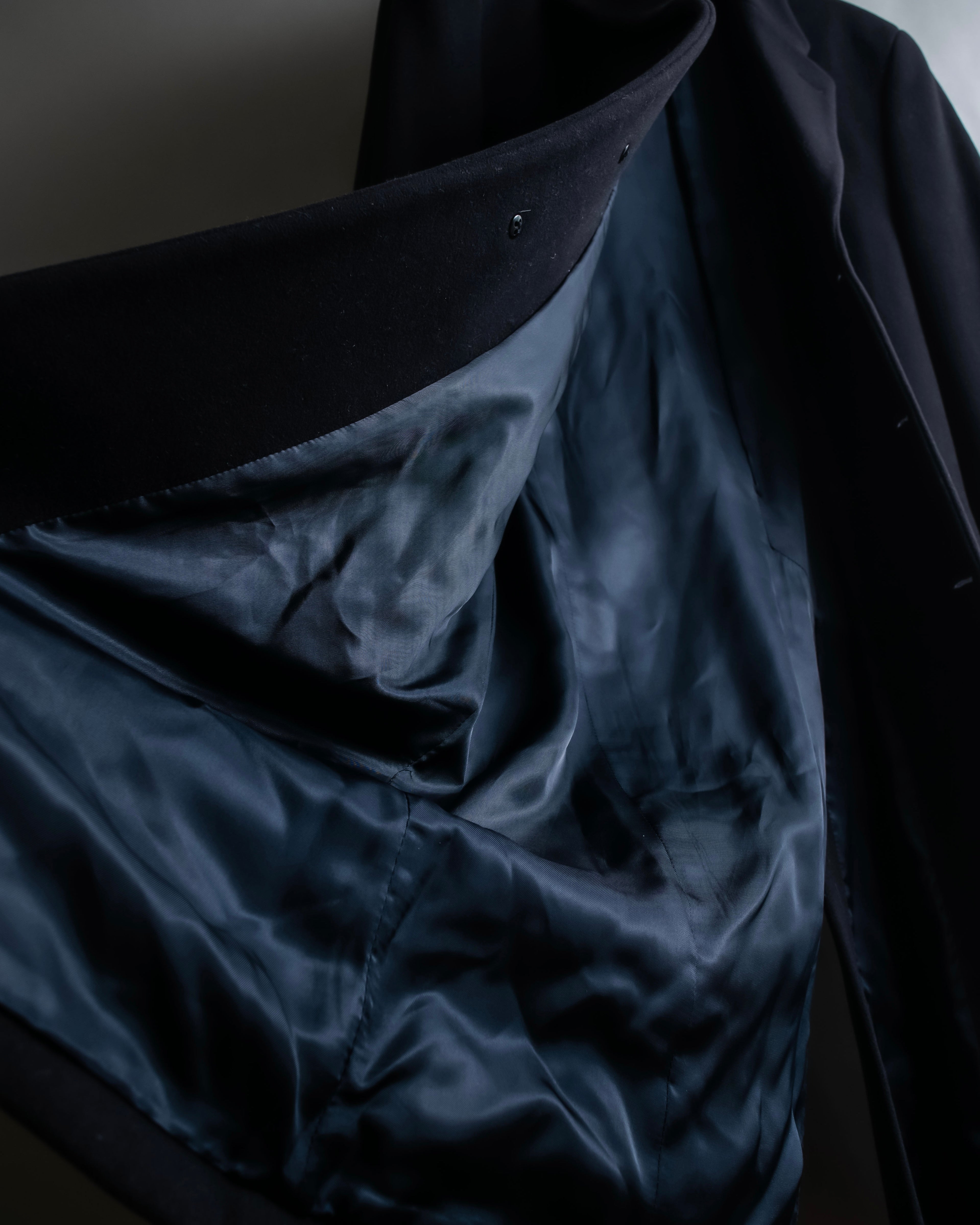 "EMPORIO ARMANI" Single-breasted oversized chester coat