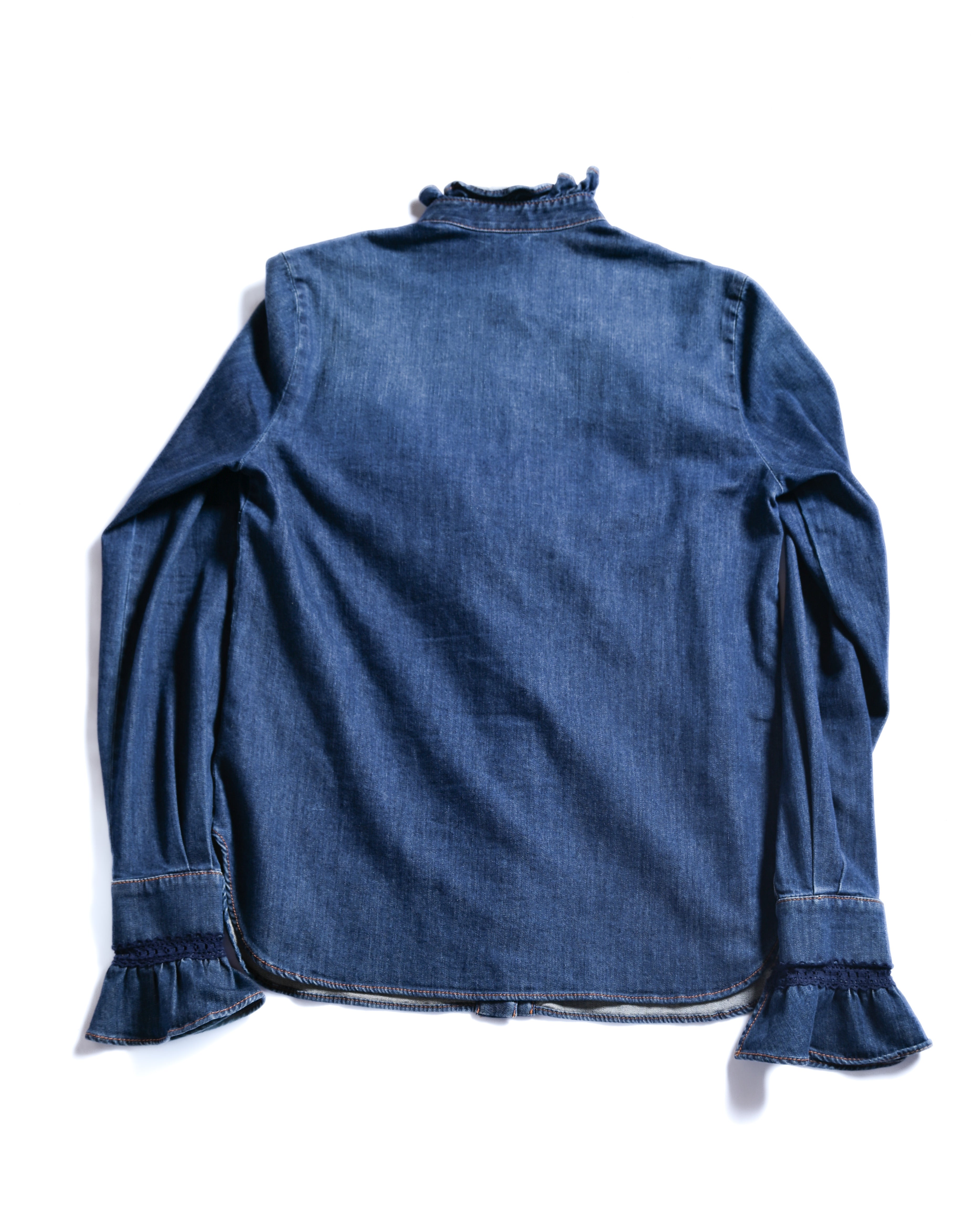 Stella McCartney/ Frill Designed Denim Shirt
