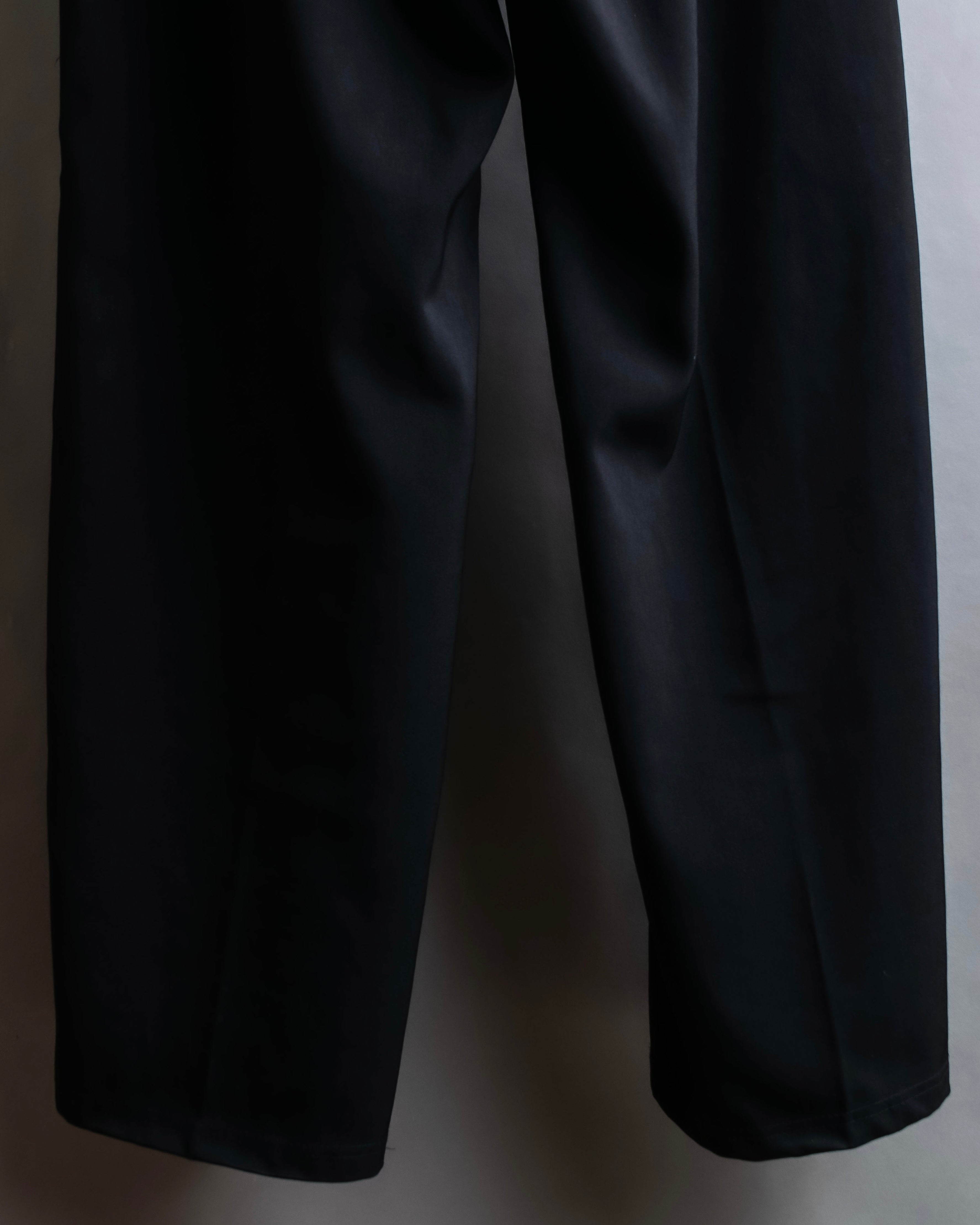"Vintage rounded tapered silhouette slacks"