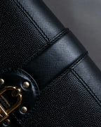 "Salvatore Ferragamo" Key-shaped Gancini motif design leather bag