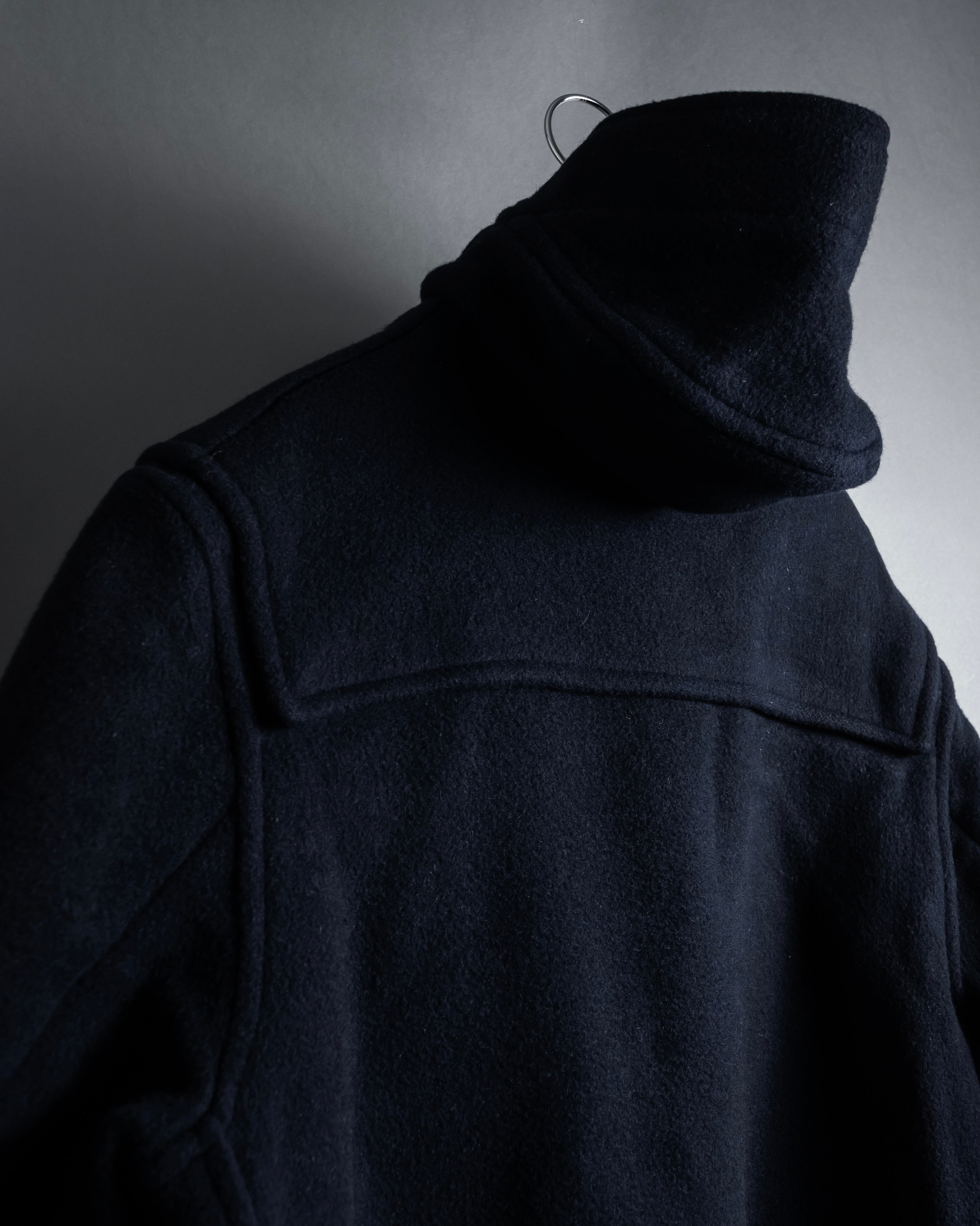 "BURBERRYS" 80-90's Classically tailored duffle coat