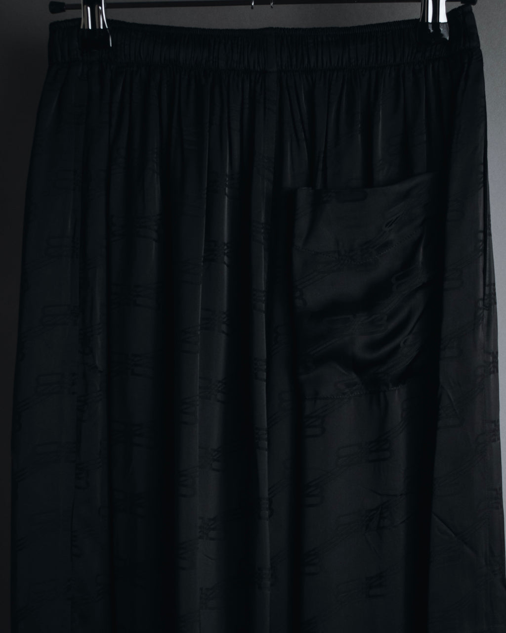 BALENCIAGA 2022春夏影子字母宽松休闲裤