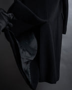 "Max Mara" 90's Asymmetrical front long chester coat