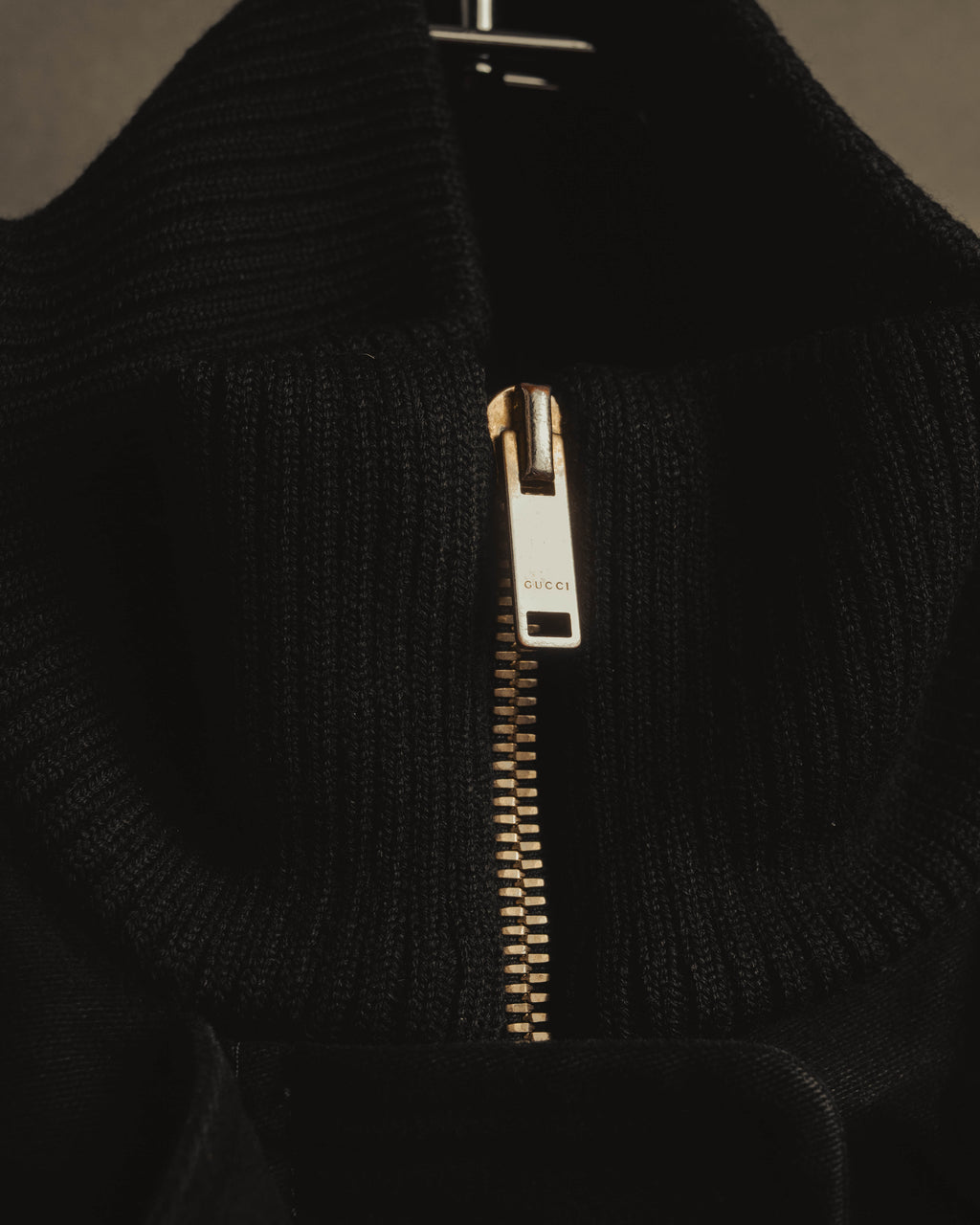 “GUCCI” Late 00’s military detail cotton long jacket