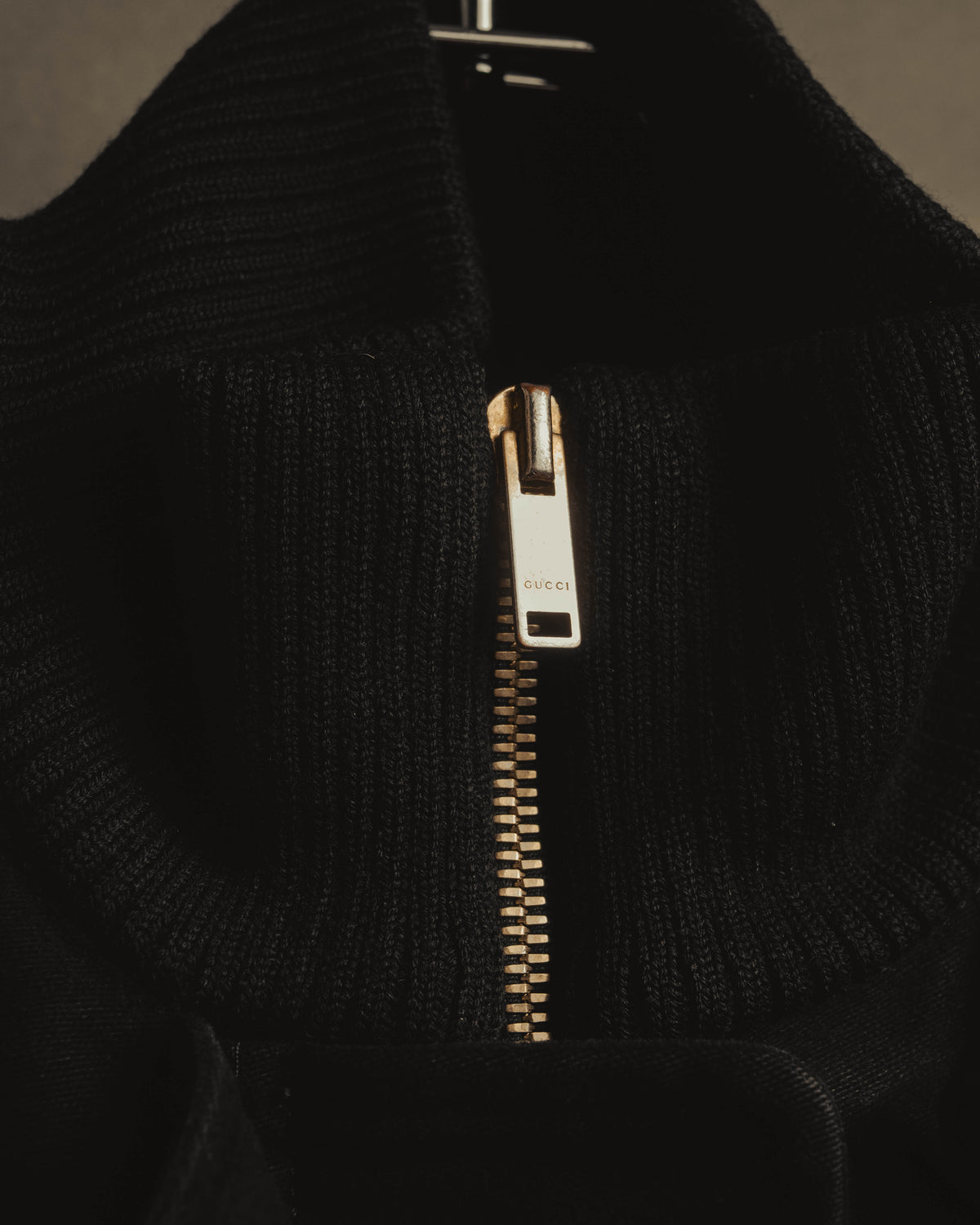 “GUCCI” Late 00’s military detail cotton long jacket