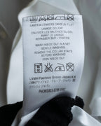 "GIVENCHY" Bosom panel design white shirt