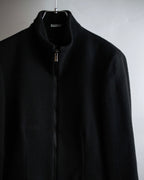 "GIORGIO ARMANI" Minimal design double zip-up jacket